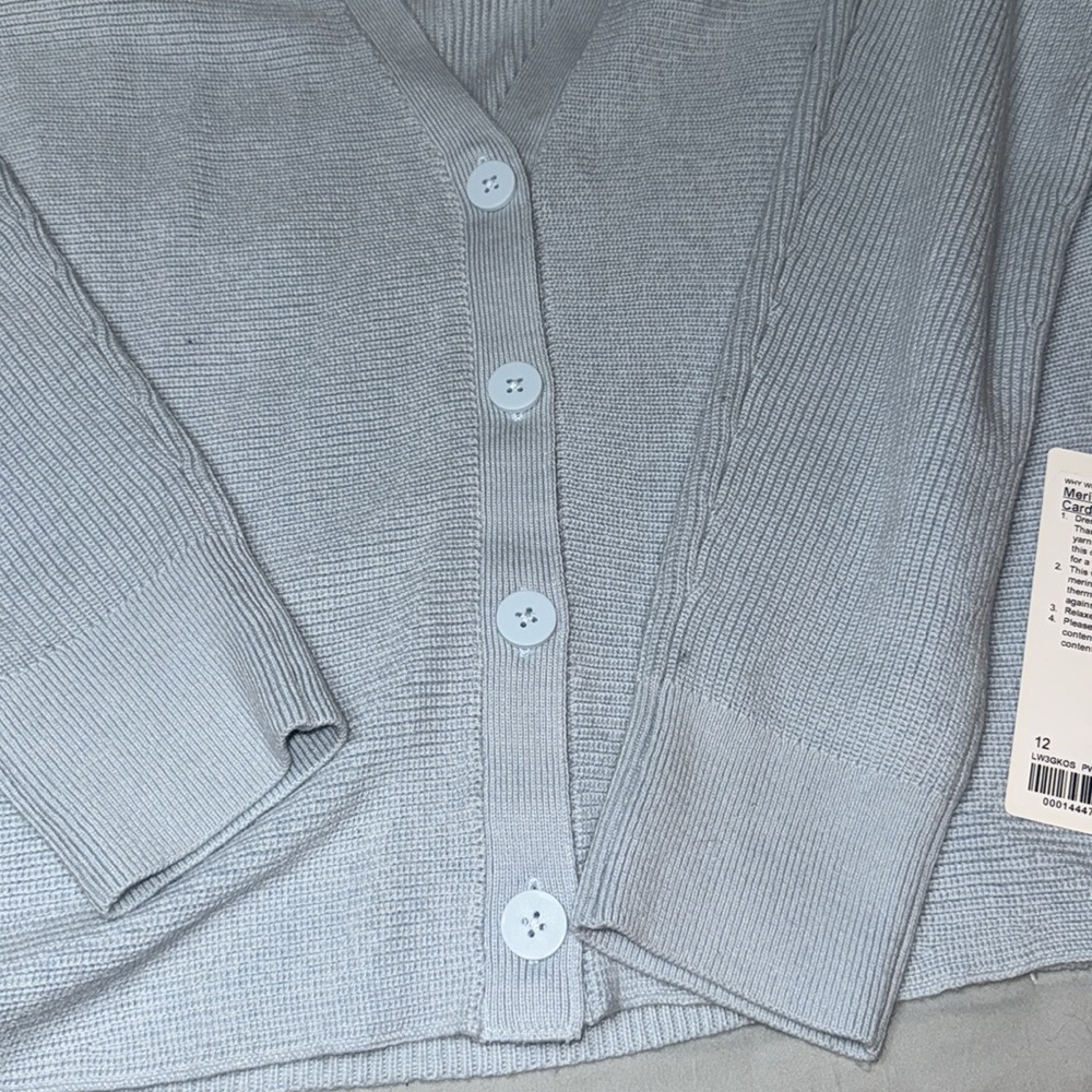 lululemon athletica Light Blue Cardigan - Picture 4 of 8